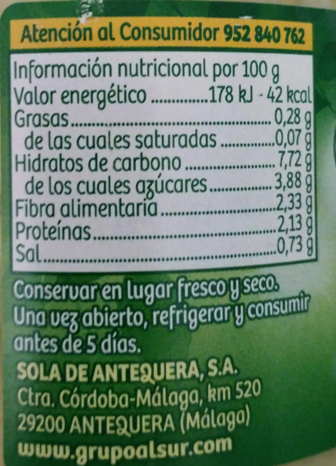 Alsur Antequera Corazones de Alcachofas Mini Baby 20-25 frutos, 225g - Imagen 3