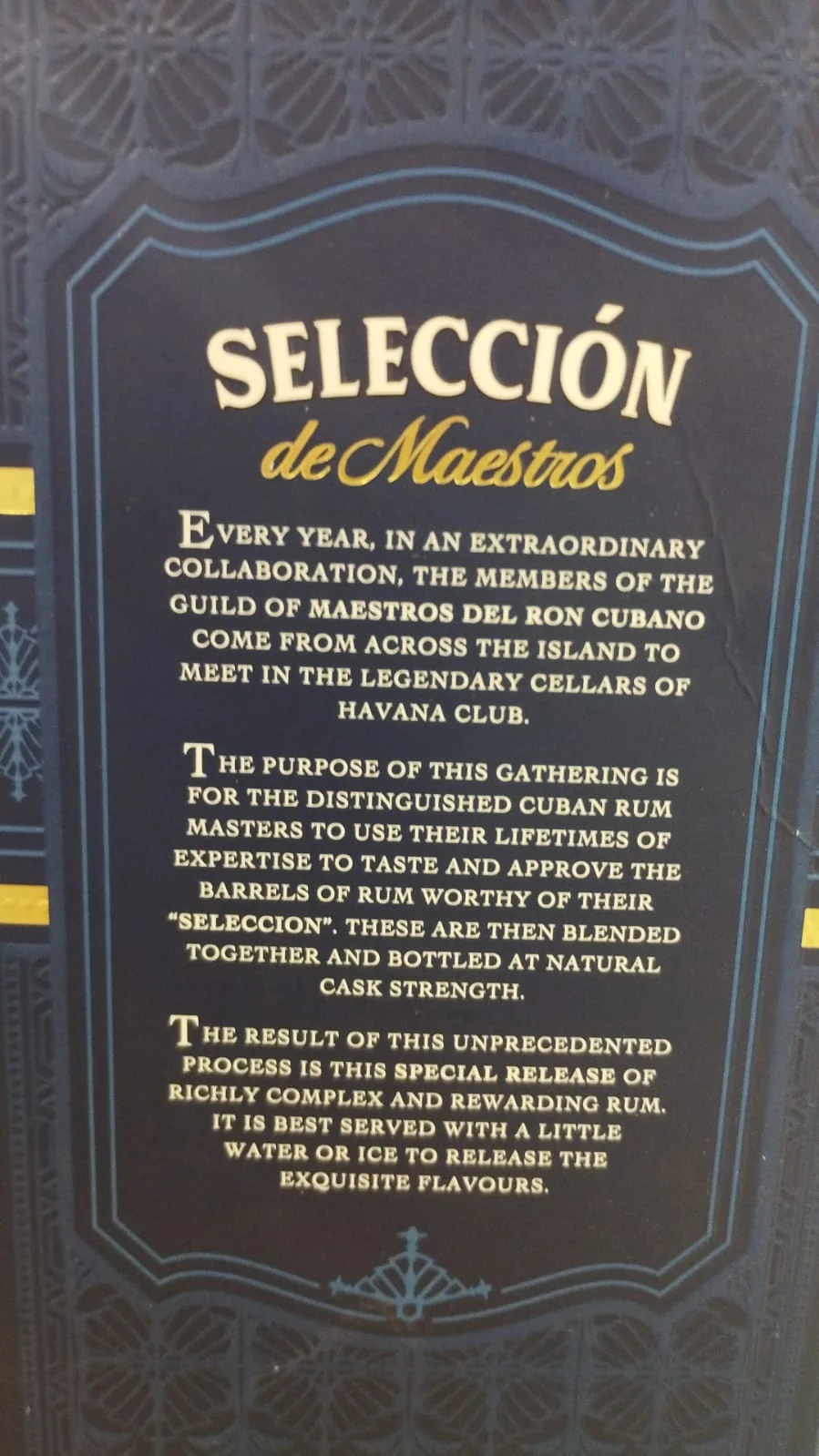 Ron Havana Club Selección Maestros 70cl - Imagen 2