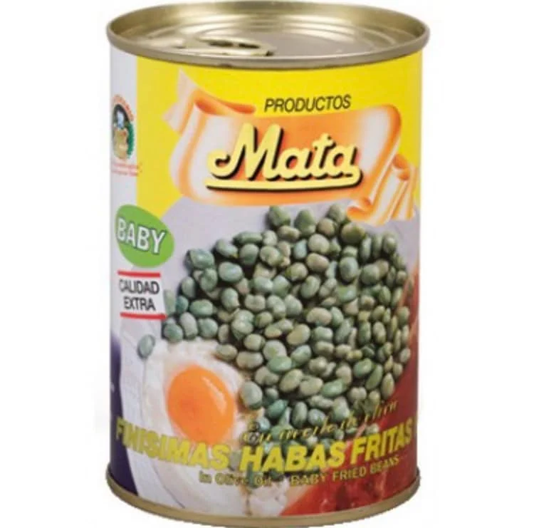 Mata Finísimas Habas Fritas Baby en Aceite de Oliva de Jaén, 420g