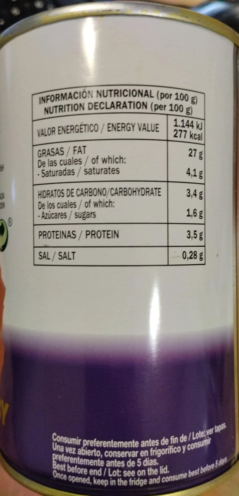 Mata Finísimas Habas Fritas Baby en Aceite de Oliva de Jaén, 420g - Imagen 3