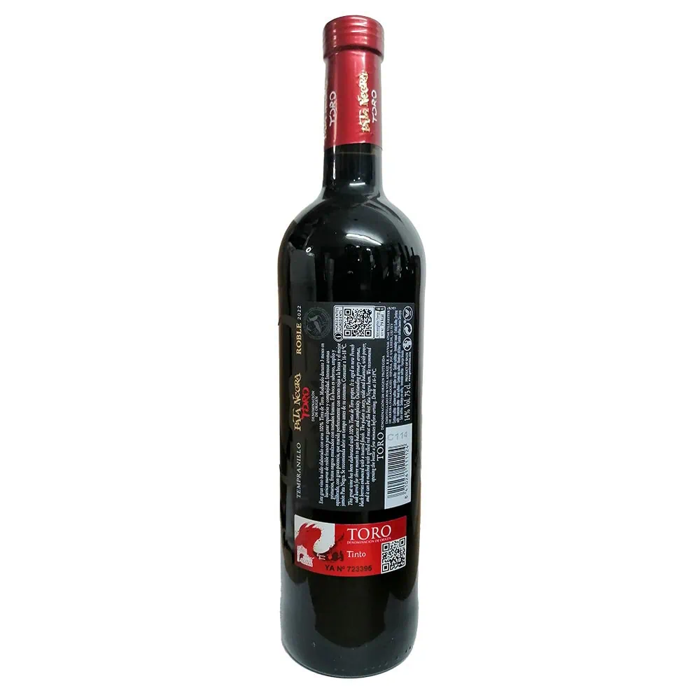 Pata Negra Toro Español Roble 75 CL - Imagen 2