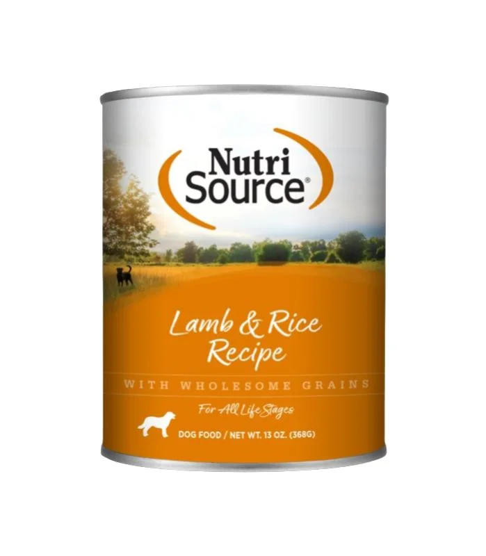 Lata Nutrisource Cordero y Arroz