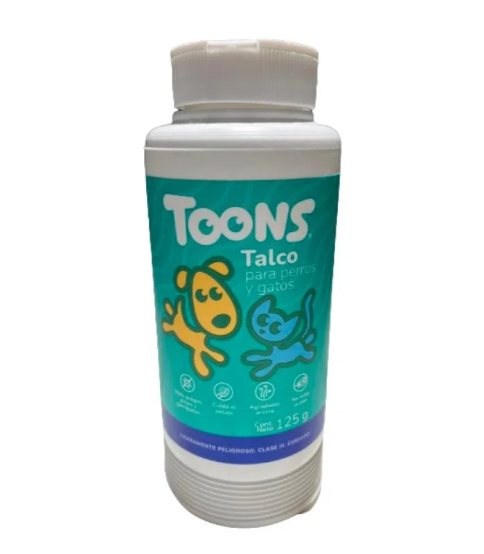 Talco Toons antipulgas para perros y gatos - Imagen 2