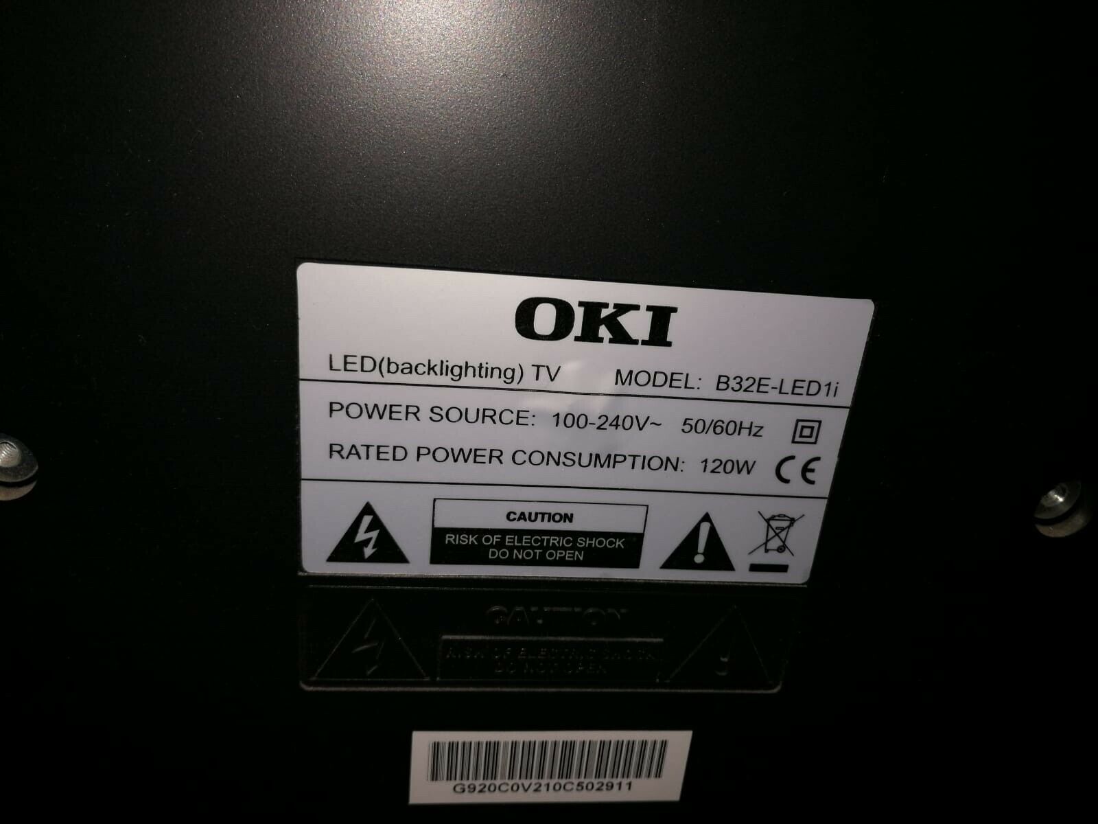 Mando TV Oki B32E-LED1I